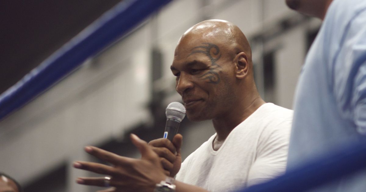 Photo of Mike Tyson.