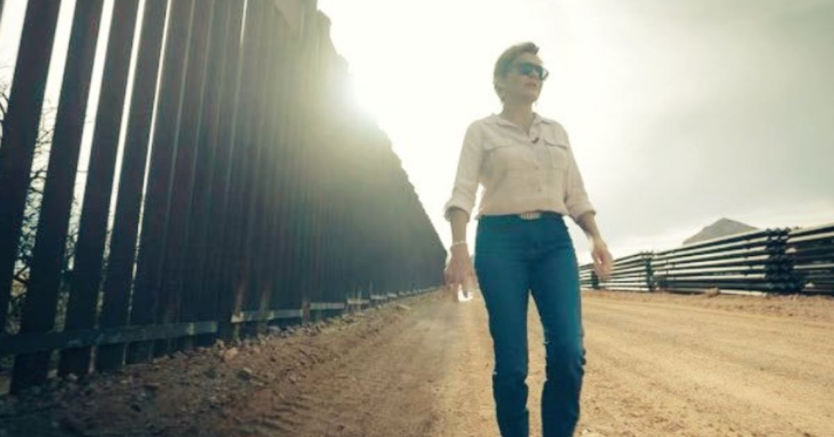 Arizona Republican gubernatorial candidate Kari Lake pledges to complete the border wall in Arizona if elected.