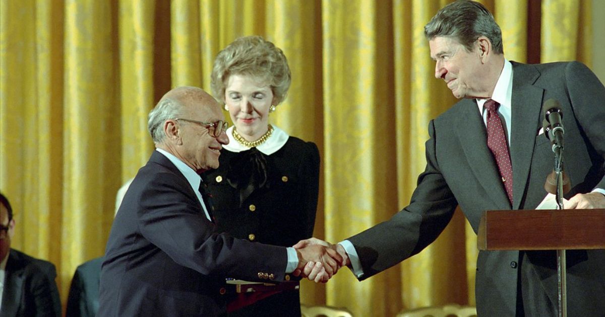 Milton Friedman received the Presidential Medal of Freedom in 1988.
