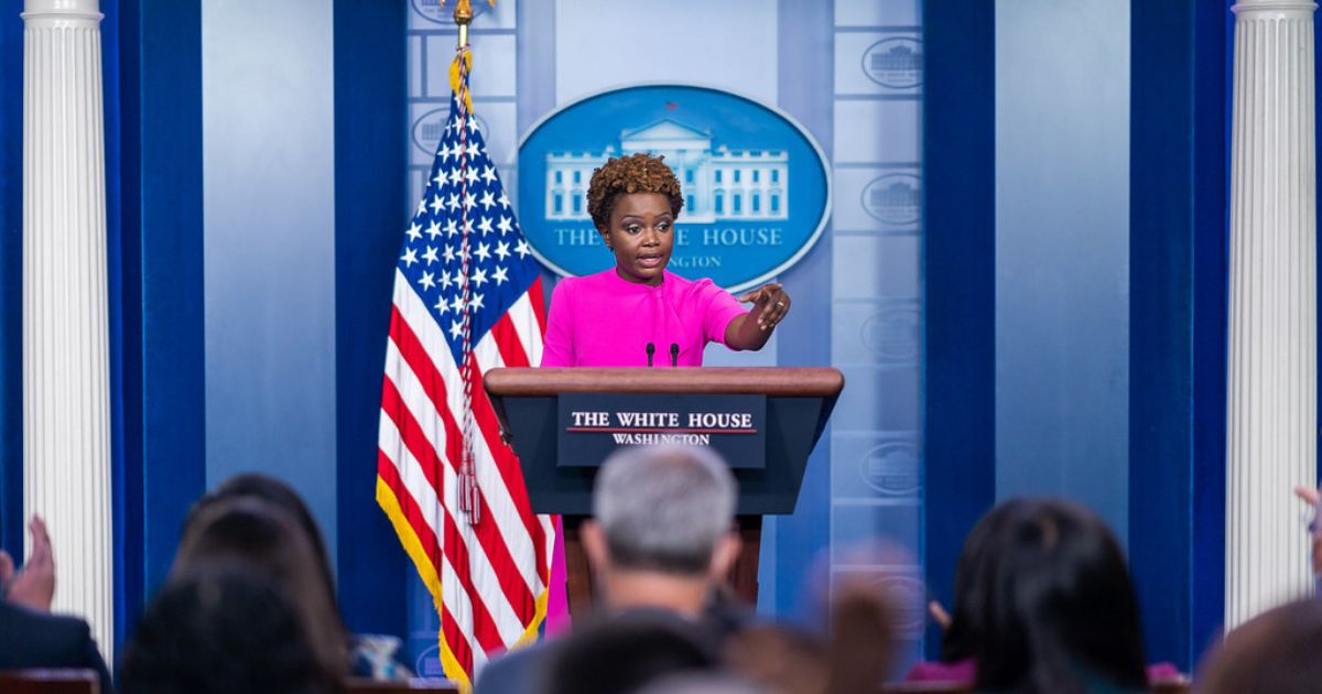 White House Principal Deputy Press Secretary Karine Jean-Pierre holds a press briefing on Thursday, July 29, 2021, in the James S. Brady Press Briefing Room of the White House. (Official White House Photo by Cameron Smith)