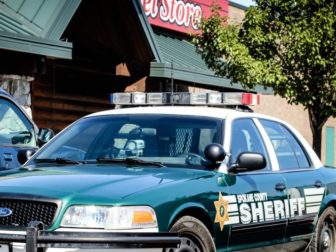 Photo of a Spokane County Sheriff police cruiser.