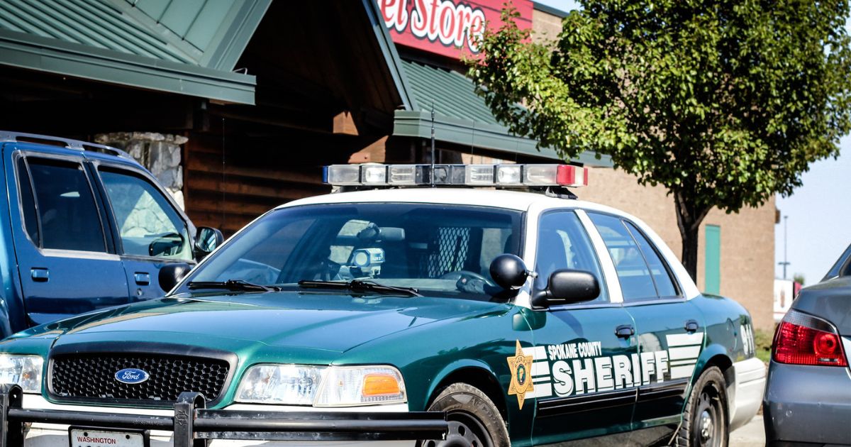 Photo of a Spokane County Sheriff police cruiser.