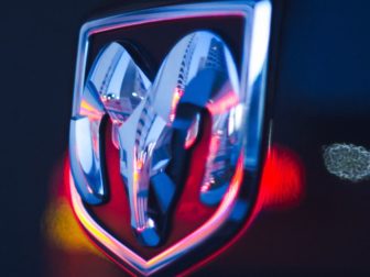 Picture of a Dodge logo.