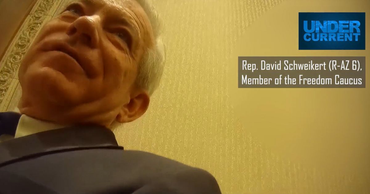 Democratic activist Lauren Windsor surreptitiously interviewed Republican Rep. David Schweikert of Arizona on Saturday.