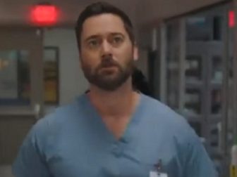 Ryan Eggold as Dr. Max Goodwin on NBC's "New Amsterdam."