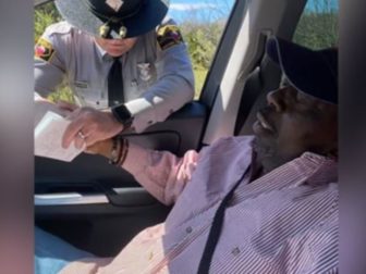 State trooper Jaret Doty pulled over Ashlye Wilkerson and her father, Anthony Geddis, but rather than give Wilkerson a ticket, Doty asked if he could pray for the family.