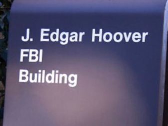The above image is of an FBI sign.