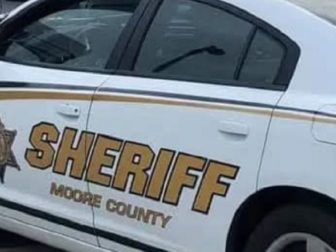 A Moore County, North Carolina, Sheriff's Office cruiser.