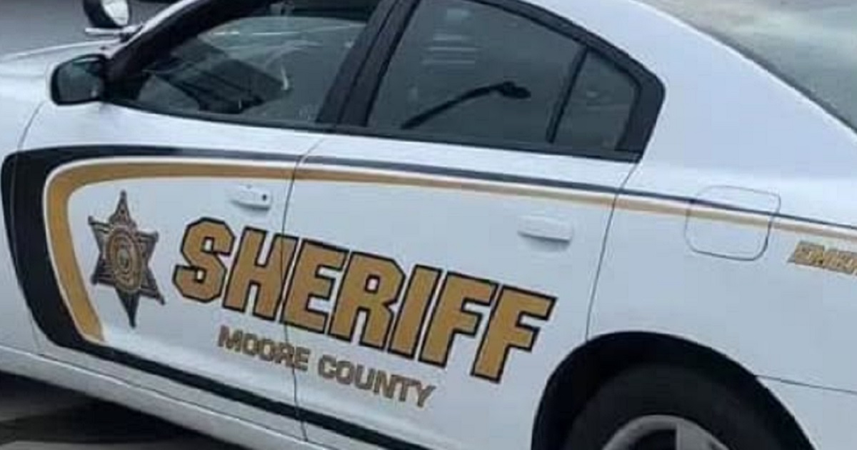 A Moore County, North Carolina, Sheriff's Office cruiser.