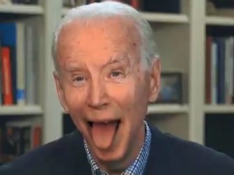 A comical parody video - from 2020 - of Joe Biden, showing him sticking out his tongue and making a funny face, was reportedly too much for Democratic Rep. Adam Schiff, who tried to have it removed from the internet.