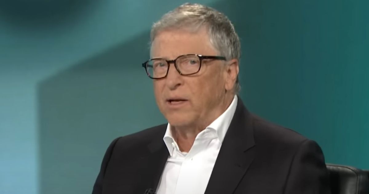 Bill Gates appears on the Australian news show "7.30."