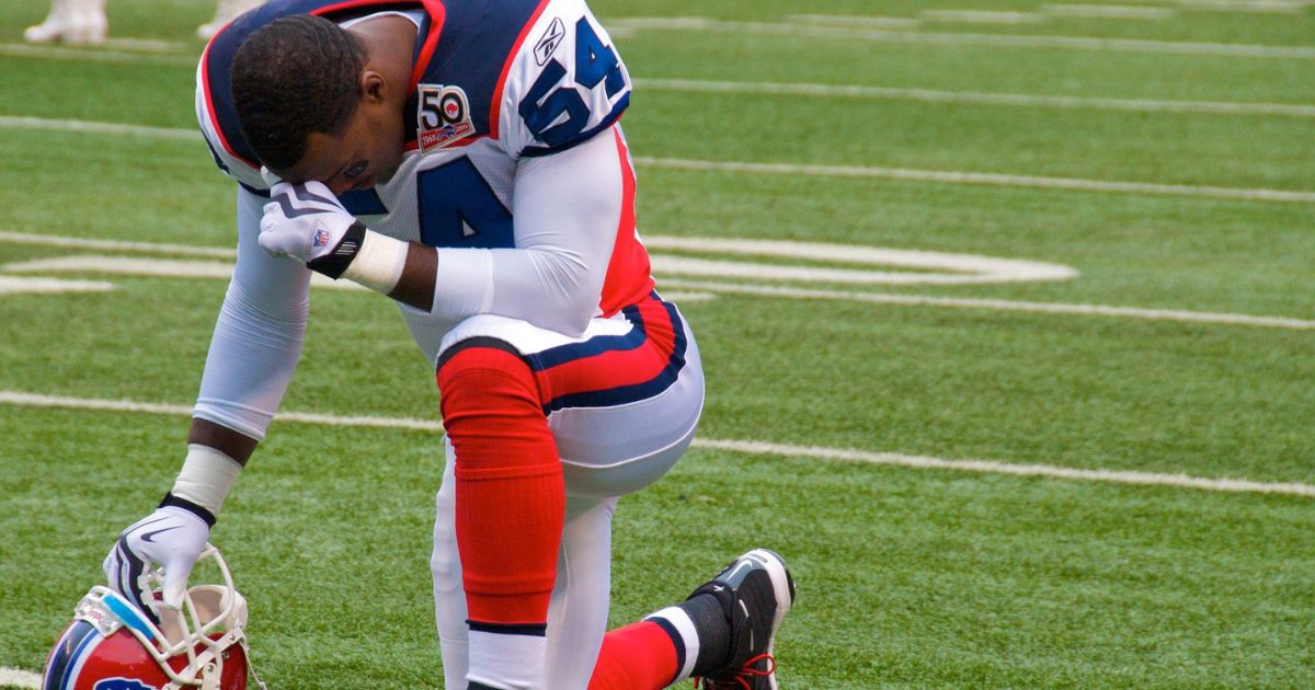 A couple of the Buffalo players made a point of kneeling on the field, before the start of the game, to pray to whatever gods they hoped would help them win the game. Which they did. So maybe prayer works...