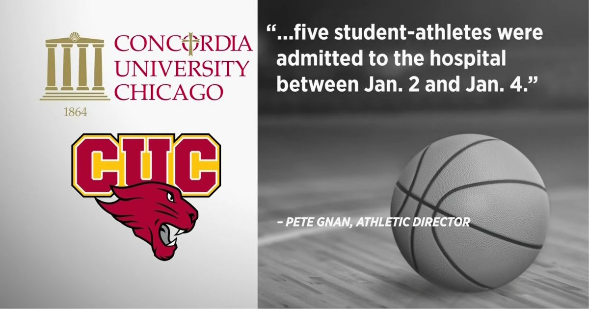 Chicago's Concordia University temporarily suspended a coach after a grueling workout reportedly sent several basketball players to the hospital.