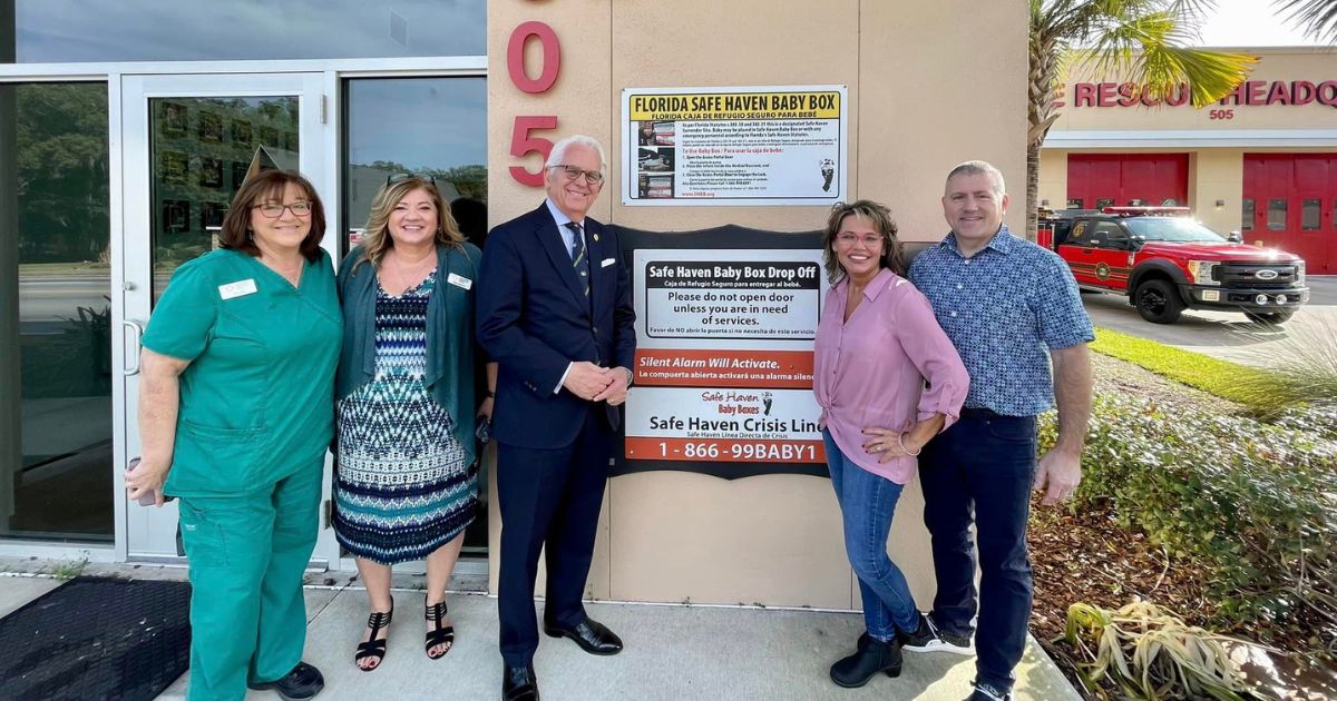 Ocala Fire Rescue in Marion County, Florida, recently had the first baby dropped off in its Safe Haven Baby Box.