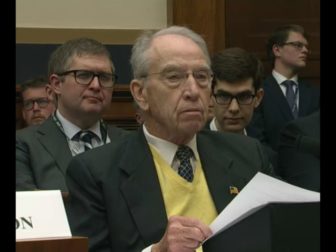 GOP Sen. Chuck Grassley of Iowa testified during a congressional hearing on Thursday that he experienced the political weaponization of the FBI firsthand.