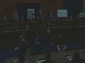 During a Wednesday congressional hearing on Twitter censorship, the lights went out for a short period.