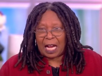 Whoopi Goldberg speaks on ABC's "The View."