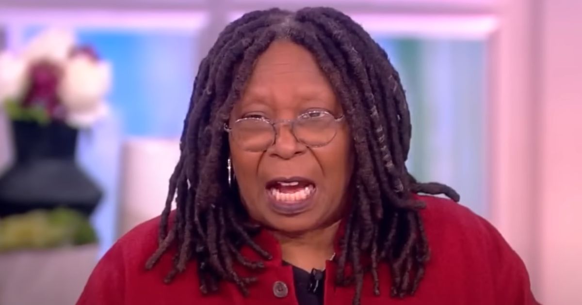 Whoopi Goldberg speaks on ABC's "The View."