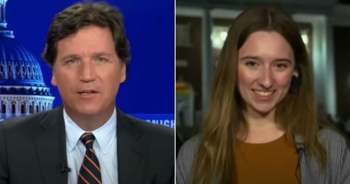 Fox News host Tucker Carlson interviews student body president Alison Perfater about the nonstop Christian meeting that is taking place in Kentucky.