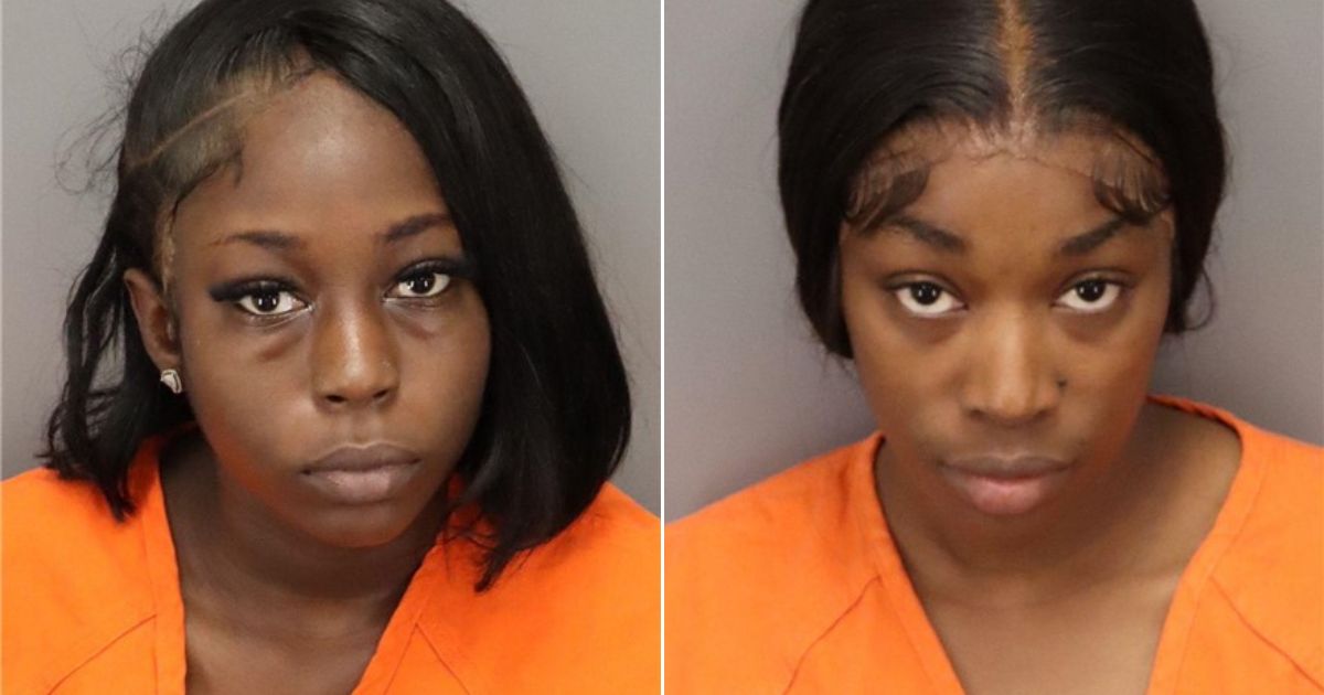 Aneisha Hall, 19, left, and Rosa Edwards, 23, both of St. Petersburg, Florida, are facing criminal charges related to an incident at Inspired Living at Ivy Ridge assisted living facility, the Pinellas County Sheriff's Office announced.