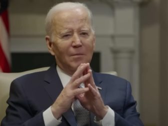 During a Monday interview for "The Daily Show," President Joe Biden told a story about seeing two men kiss when he was in high school as a anecdote for his support of gay marriage, but Biden was vehemently opposed to it for years.