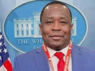 African journalist Simon Ateba is threatening legal action against the White House Correspondents Association.