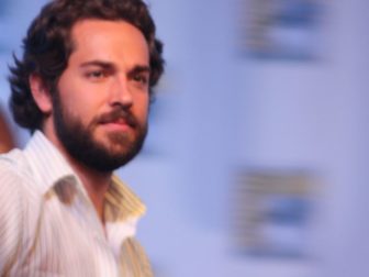 Actor Zachary Levi of Chuck on NBC.