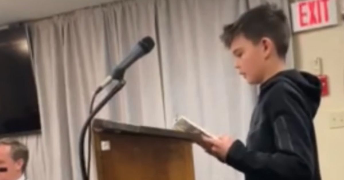 Knox Zajac, an 11-year-old student, recently read a book containing pornographic material during his school board meeting in Windham, Maine.