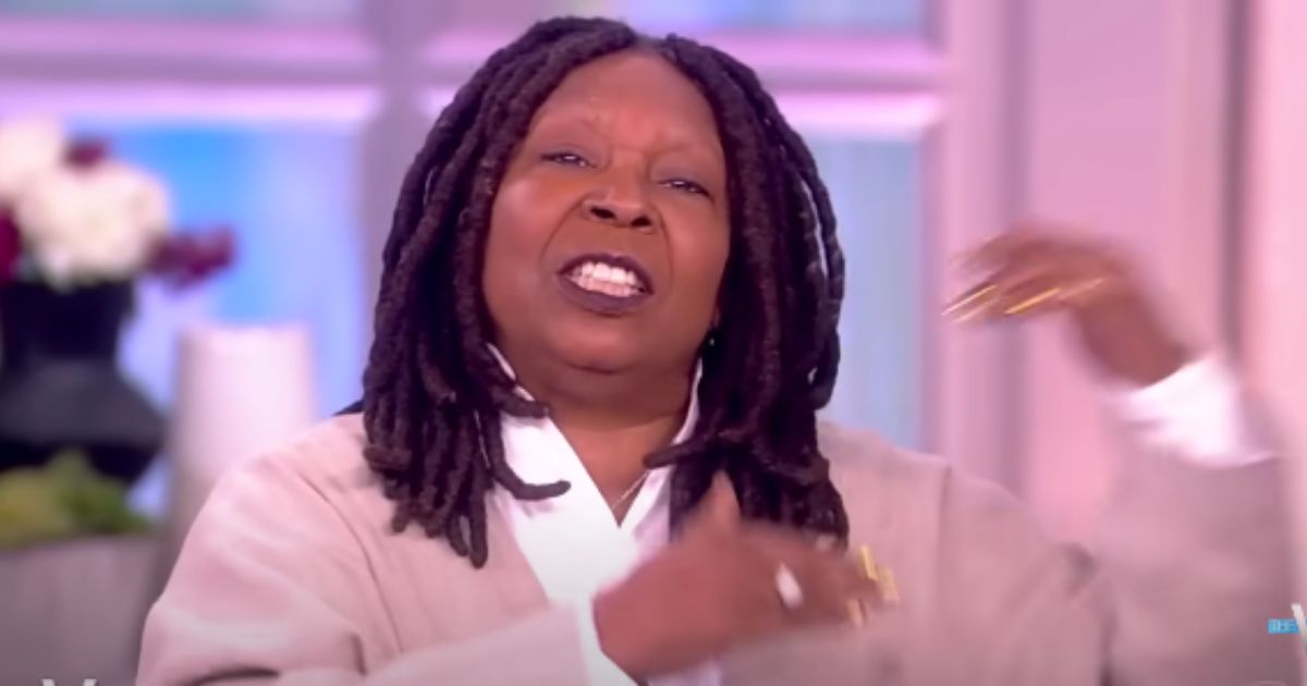 This YouTube screen shot shows Whoopi Goldberg discussing the Nashville shooting on an episode of 'The View.'