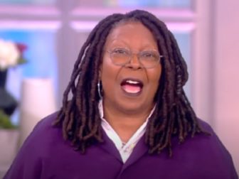 "The View" host Whoopi Goldberg.