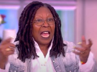 "The View" co-host Whoopi Goldberg appears on the show March 9.