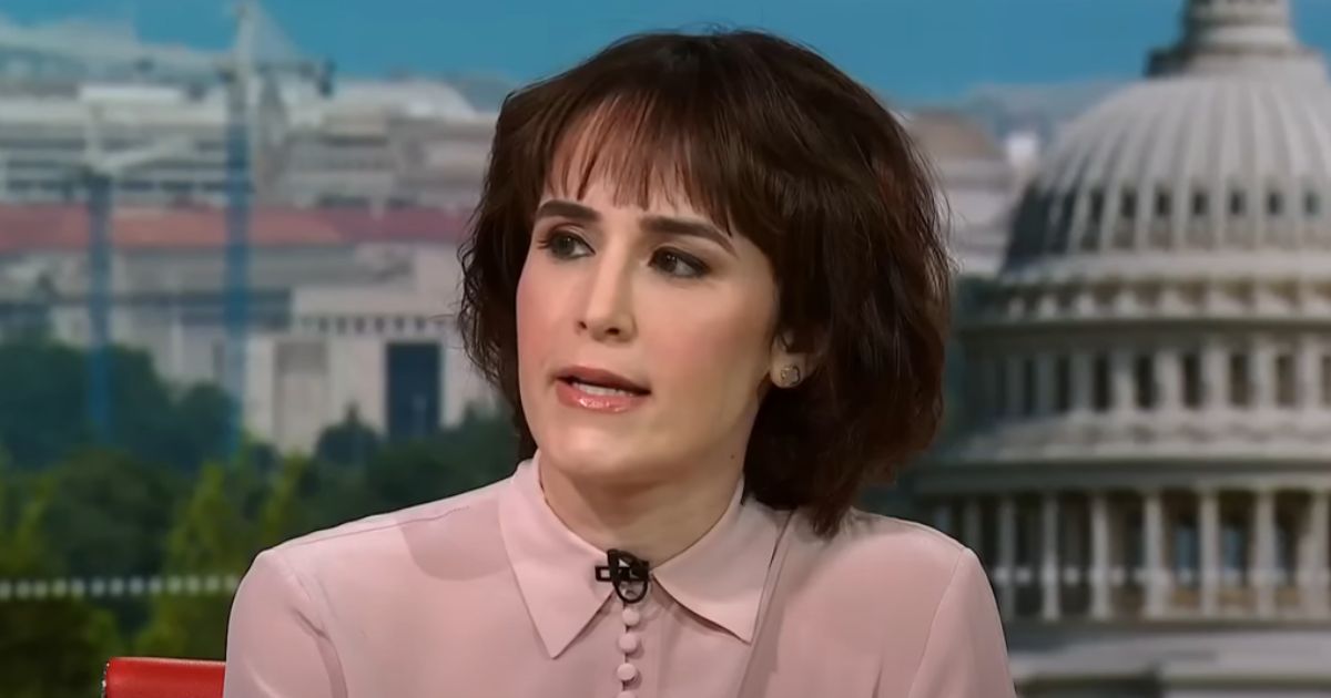 Abby Grossman speaks during an appearance on MSNBC.