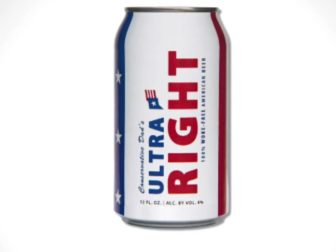 Ultra Right is a new beer in response to the Bud Light controversy.