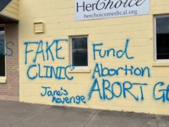 A pro-life pregnancy center in Bowling Green, Ohio, was vandalized Saturday.