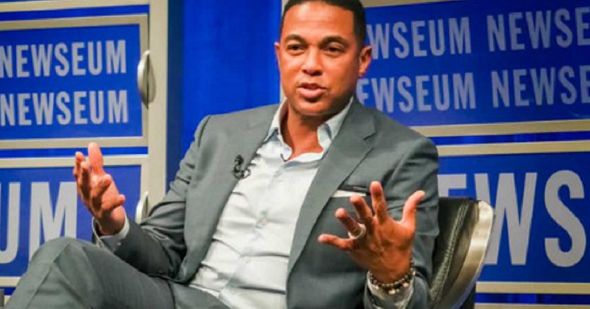 Don Lemon speaking in a file photo at the now closed Newseum in Washington, D.C.