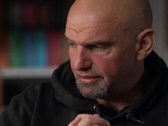 Pennsylvania Sen. John Fetterman is intervewed by Jane Pauley of CBS.