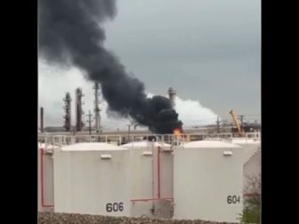 An explosion at a petroleum plant in Lemont, Illinois, killed at least one person and injured another on Tuesday.