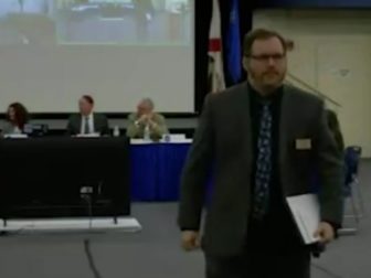 Trustee Dr. Matthew Lepinski quit during a board meeting in Florida on Wednesday.