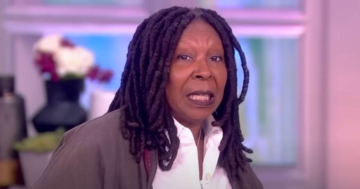 This YouTube screen shot shows Whoopi Goldberg on 'The View.'