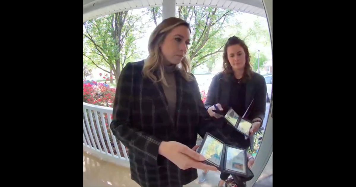 FBI agents visit the childhood home of pro-life activist Elise Ketch.