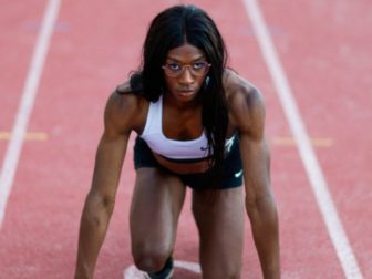 Halba Diouf, a man pretending to be a woman, is complaining that he may not be able to compete against real women in the 2024 Olympics due to new rule changes.