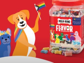 Milk-Bone is selling "pride-themed" dog biscuits.