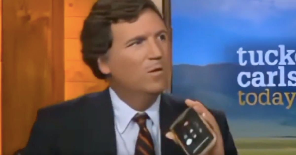 In a Friday cease-and-desist letter, Fox News was furious about the viral videos of former host Tucker Carlson circulating on the internet. (@MattGertz / Twitter)