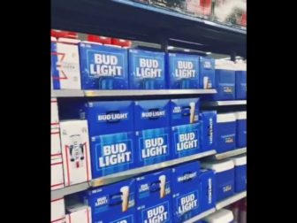 The above image is of Bud Light beer.