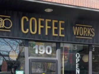 The above image is of a coffee shop in Toronto.