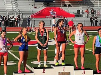 Athena Ryan from Sonoma Academy won the 1600-meter race in California.