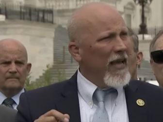 Rep. Chip Roy of Texas speaks Tuesday about the debt ceiling bill.