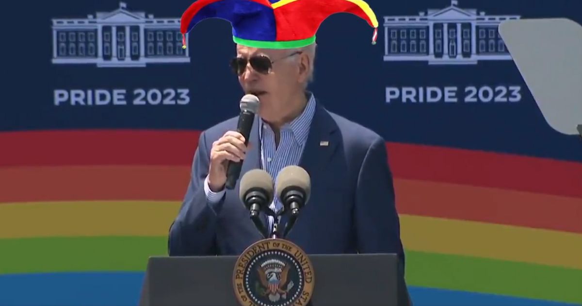 Biden hosts a "pride" month celebration at the White House and has a major gaffe.