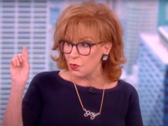 Joy Behar, co-host on "The View," discussed former GOP Gov. Chris Christie and his campaign for the Republican presidential nomination on Tuesday's show.