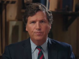 Former Fox News host Tucker Carlson speaks on the fifth episode of his Twitter show.
